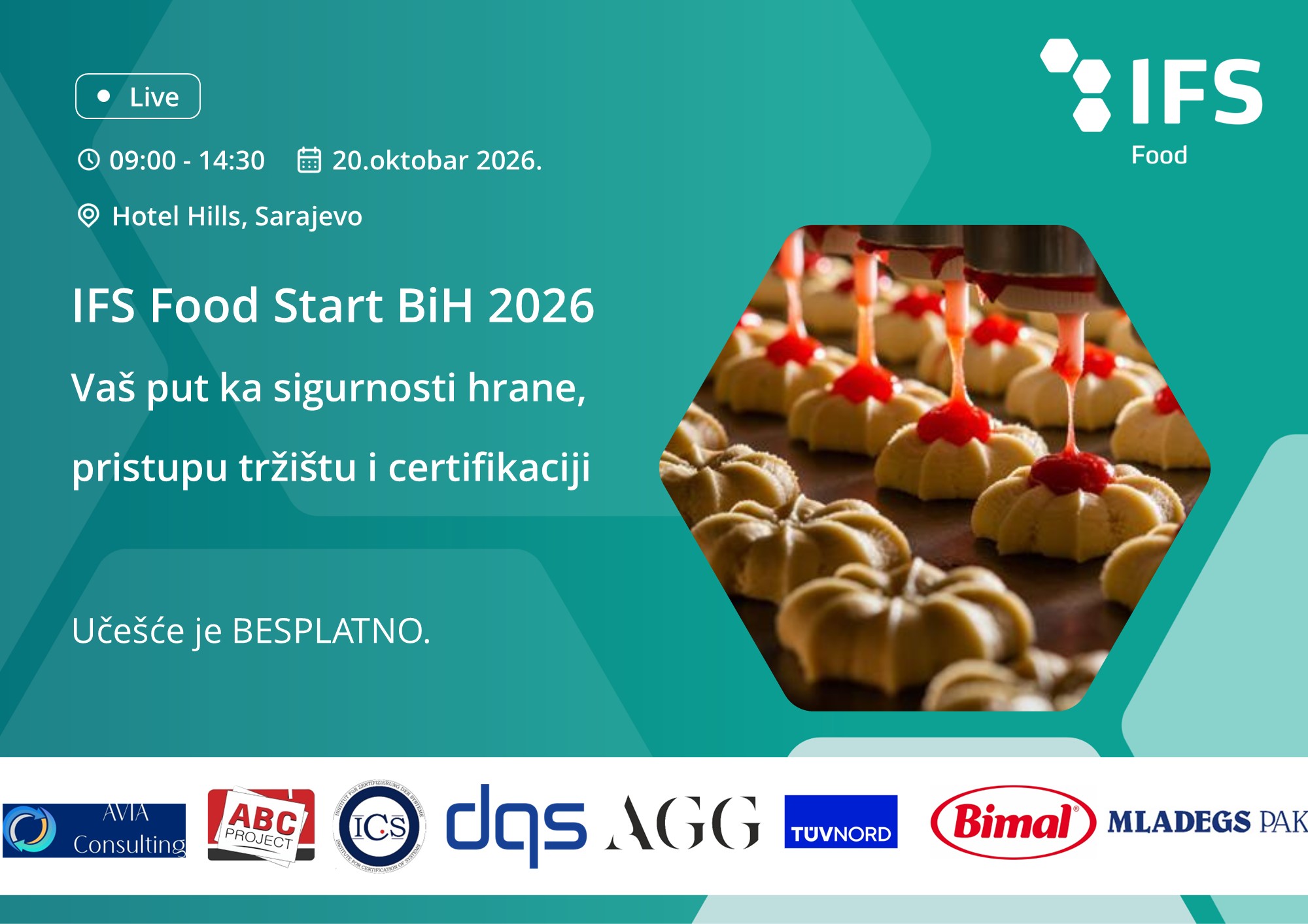 IFS Food Start BiH 2026 | Vaš put ka sigurnosti hrane, pristupu tržištu i certifikaciji
